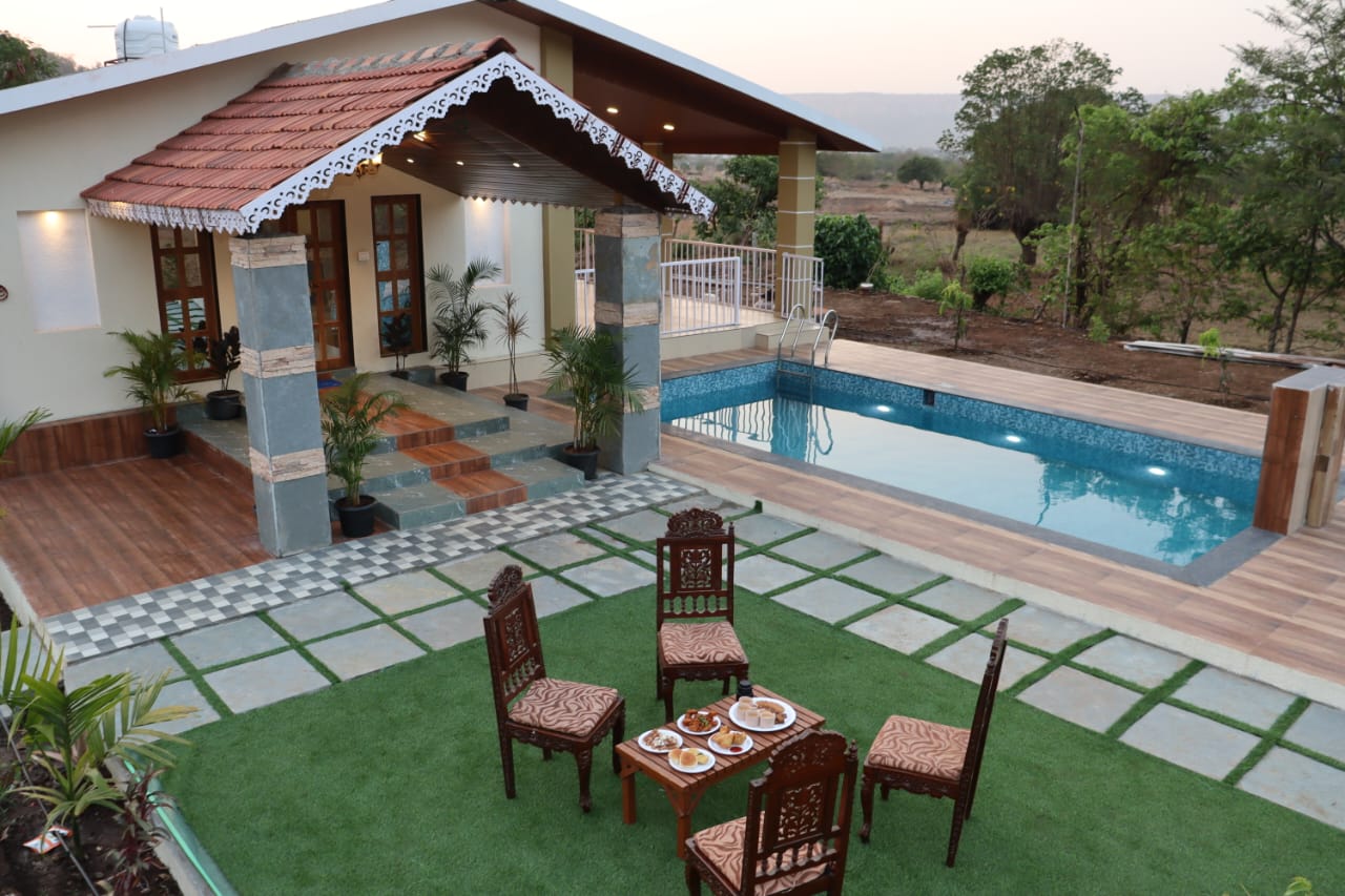 Dream Farmhouse - 2 BHK Villa with Private Pool in Lonavala